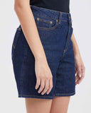 DENIM SHORTS IN ULTRA DARK WASH