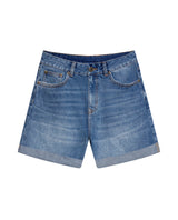 Women´s Denim Shorts - Blue 63_452H001_AZU184140_4