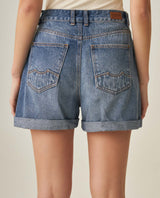 Women´s Denim Shorts - Blue 63_452H001_AZU184140_6