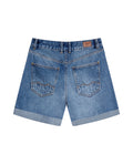 Women´s Denim Shorts - Blue 63_452H001_AZU184140_8
