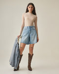 Women´s Denim Shorts - Blue 63_452H002_AZU154020_0