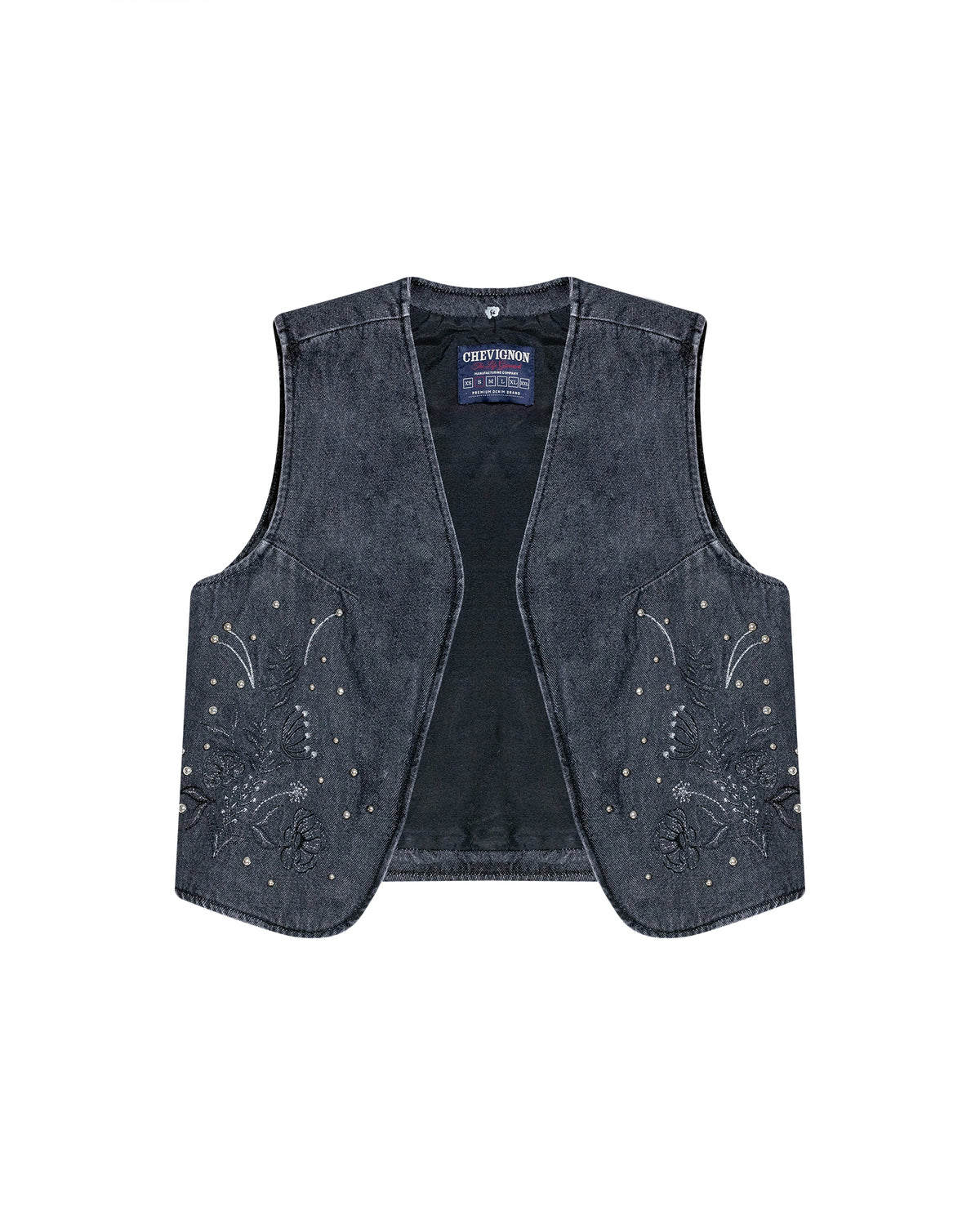 Women´s Denim Vest - Black 63_462H001_NEG194004_4