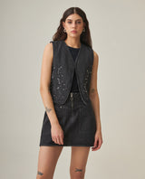 Women´s Denim Vest - Black 63_462H001_NEG194004_5