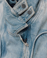 Womens Cropped Denim Vest - Special Collection - Blue 63_462H200_AZU194052_6
