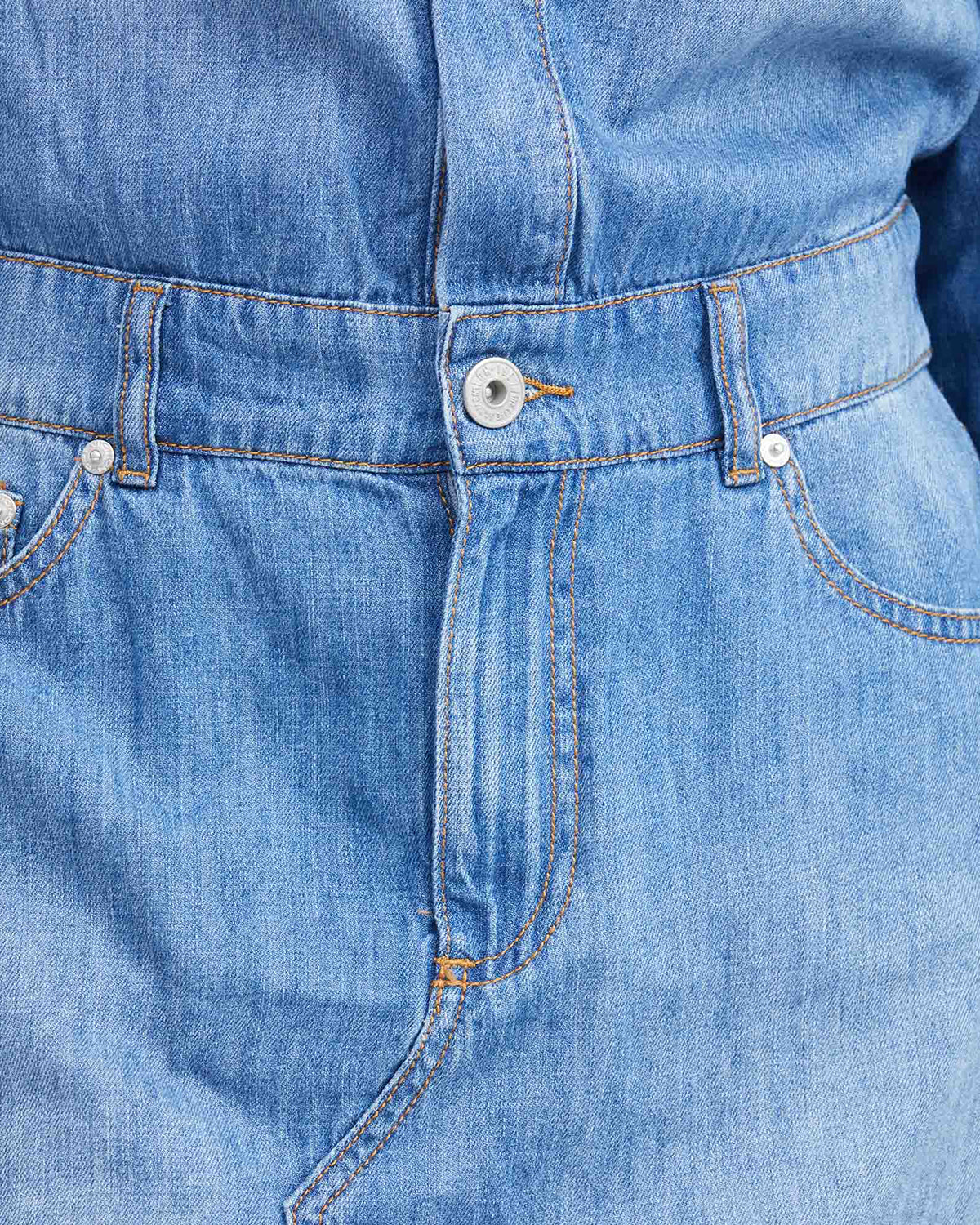 LONG SLEEVE DENIM DRESS