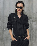 Womens Black Denim Jumpsuit - Special Collection - Black 63_472H200_NEG194004_3