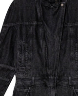 Womens Black Denim Jumpsuit - Special Collection - Black 63_472H200_NEG194004_7