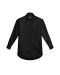 Women's Stone Print Black Denim Shirt Dress in Cotton, Splarkle 479G000 - 2