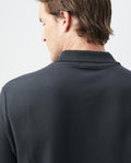 Mens Slim Fit Short Sleeve Polo Shirt in Cotton - Black 63_600A000_090000_6