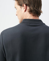 Mens Slim Fit Short Sleeve Polo Shirt in Cotton - Black 63_600A000_090000_6