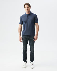 Muscle Polo Shirt Slim Fit - Blue 63_600A000_AZU193924_3