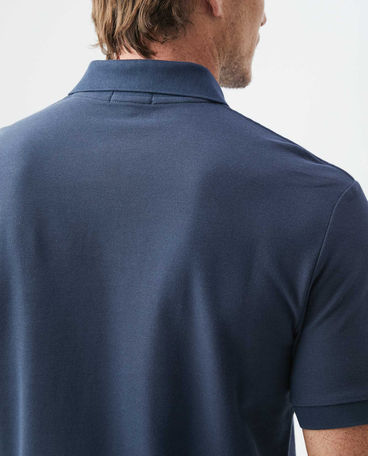 Muscle Polo Shirt Slim Fit - Blue 63_600A000_AZU193924_6