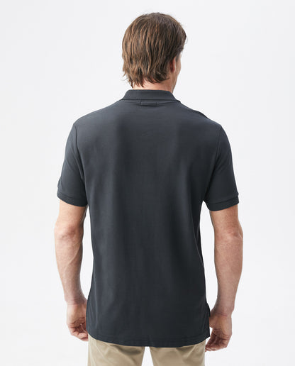 Men's Polo Shirt - Black - 4