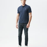 SLIM ICONIC POLO IN NAVY