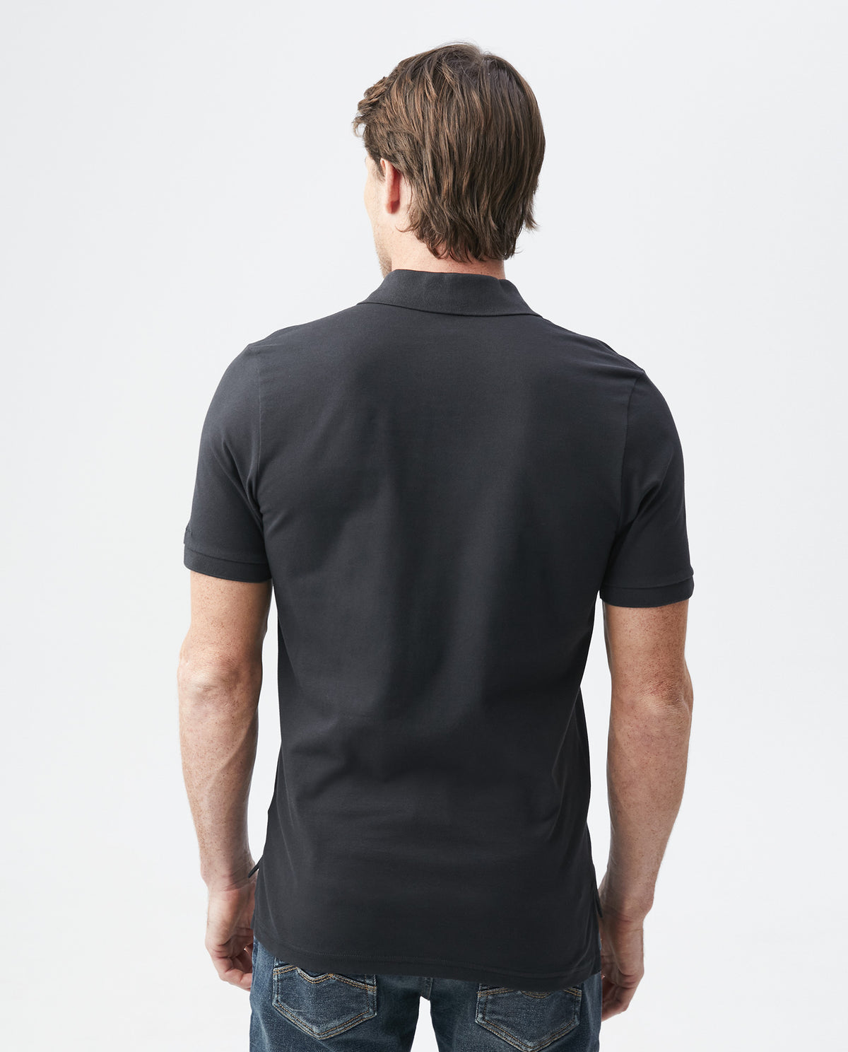 Men´s Muscle Fit Polo - Black 63_600B001_NEG193909_5