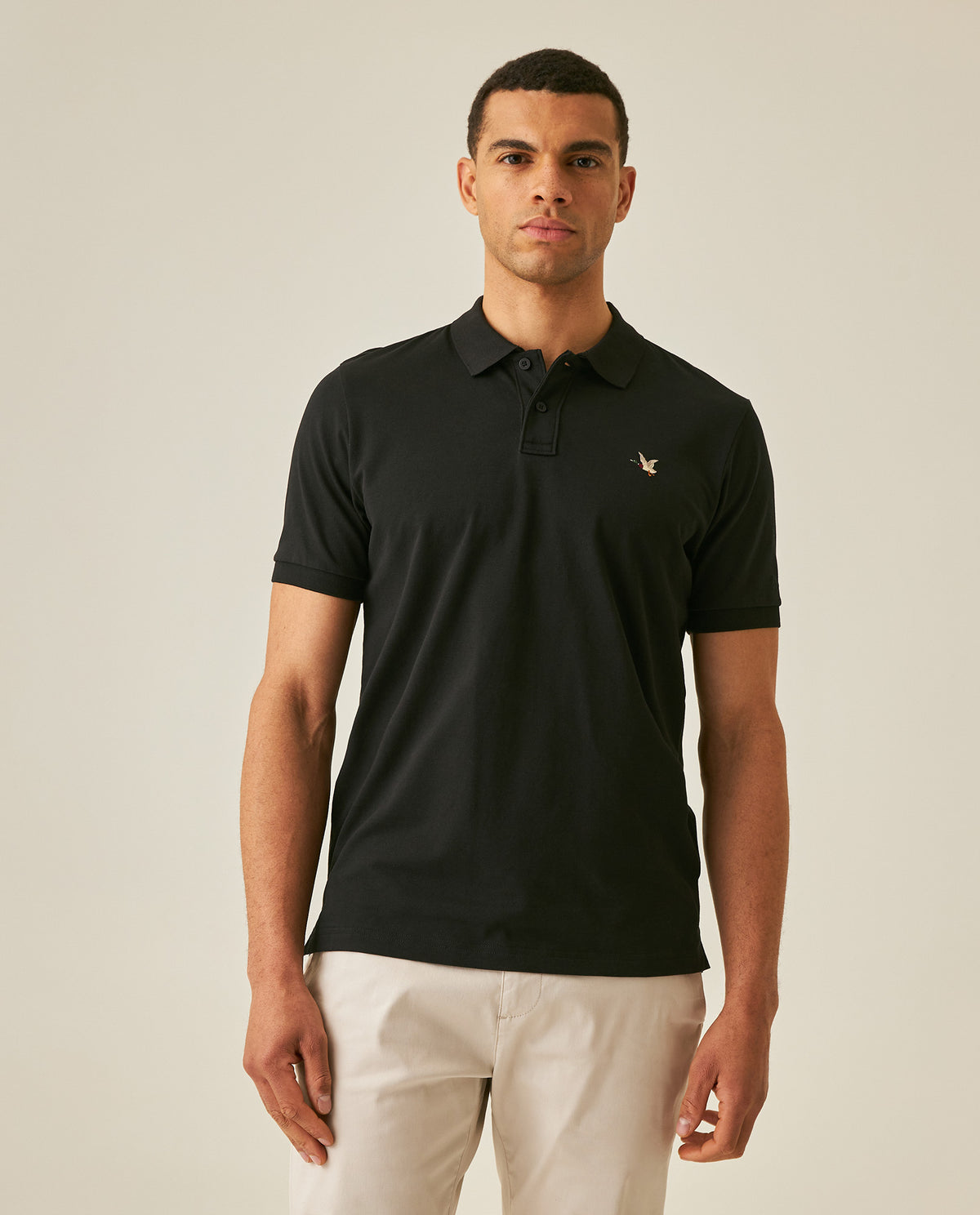 Men's Polo Shirt 600G001 - Black 63_600G001_NEG194007_0