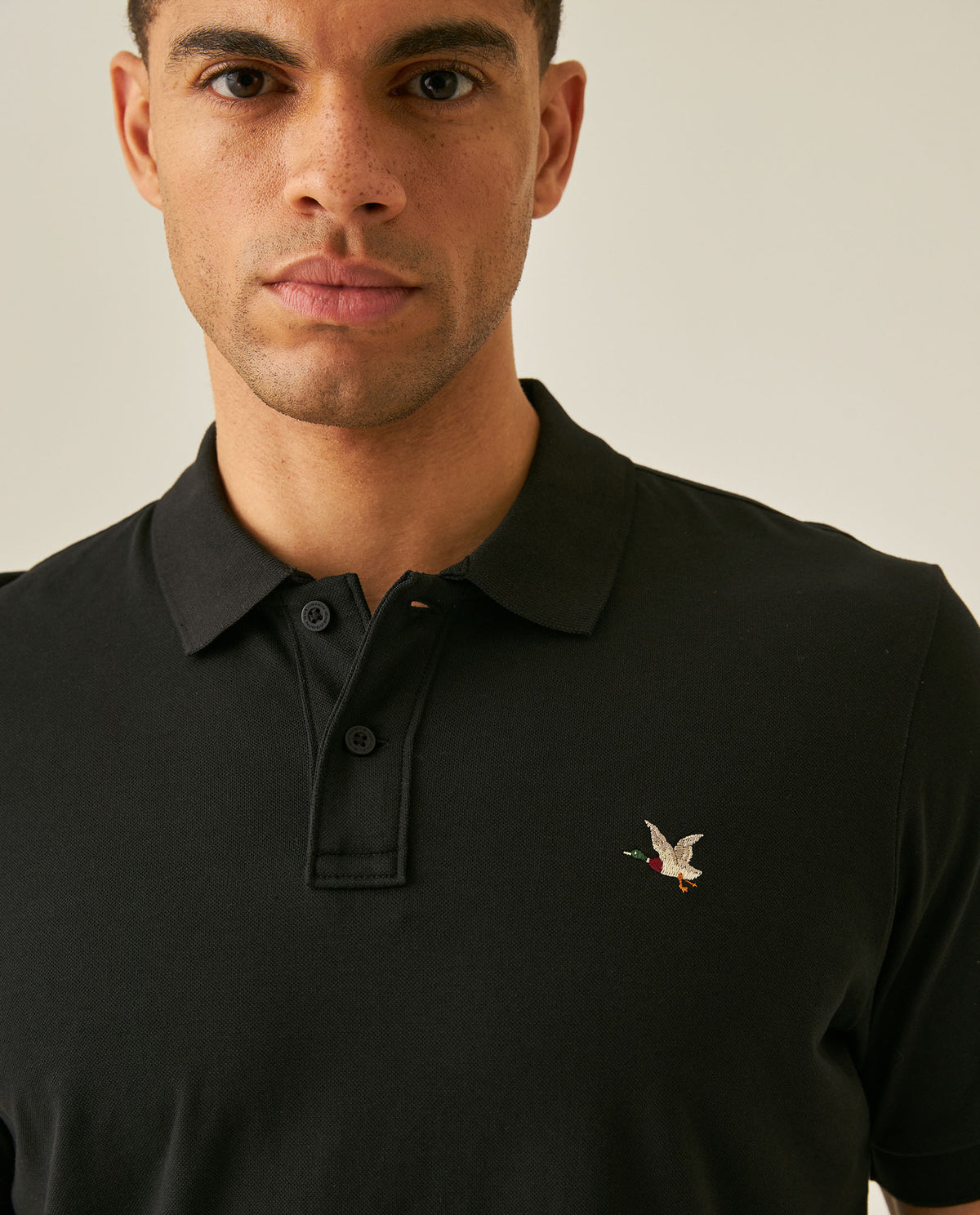 Men's Polo Shirt 600G001 - Black 63_600G001_NEG194007_5