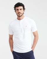 Polo Manga Corta Algodón Masculino - White 63_600G002_BLA110601_0