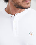 Polo Manga Corta Algodón Masculino - White 63_600G002_BLA110601_3