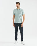 SLIM FIT ICONIC POLO IN TEAL