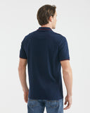 SLIM FIT MUSCLE POLO IN NAVY