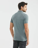 SLIM FIT ICONIC POLO IN MARBLE GREEN