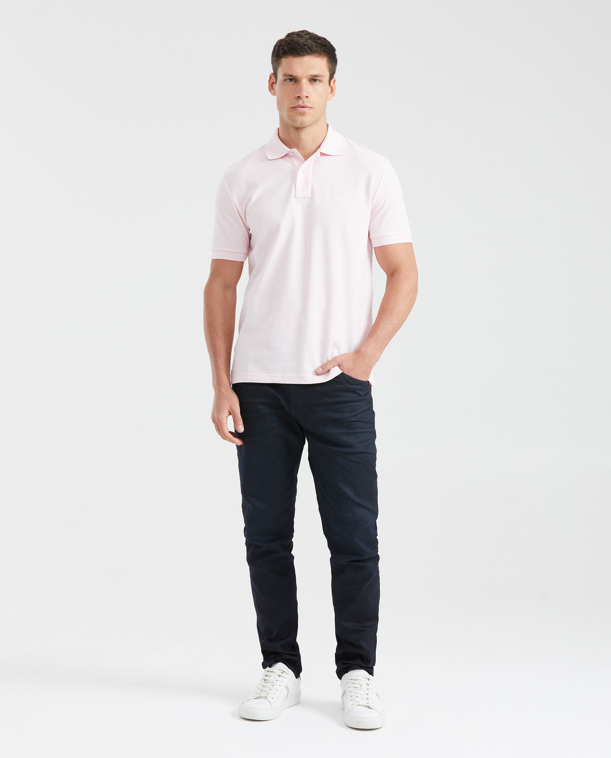 Men's Relaxed Fit Polo Shirt 100% Cotton Embroidered Duck 601G000 - 6