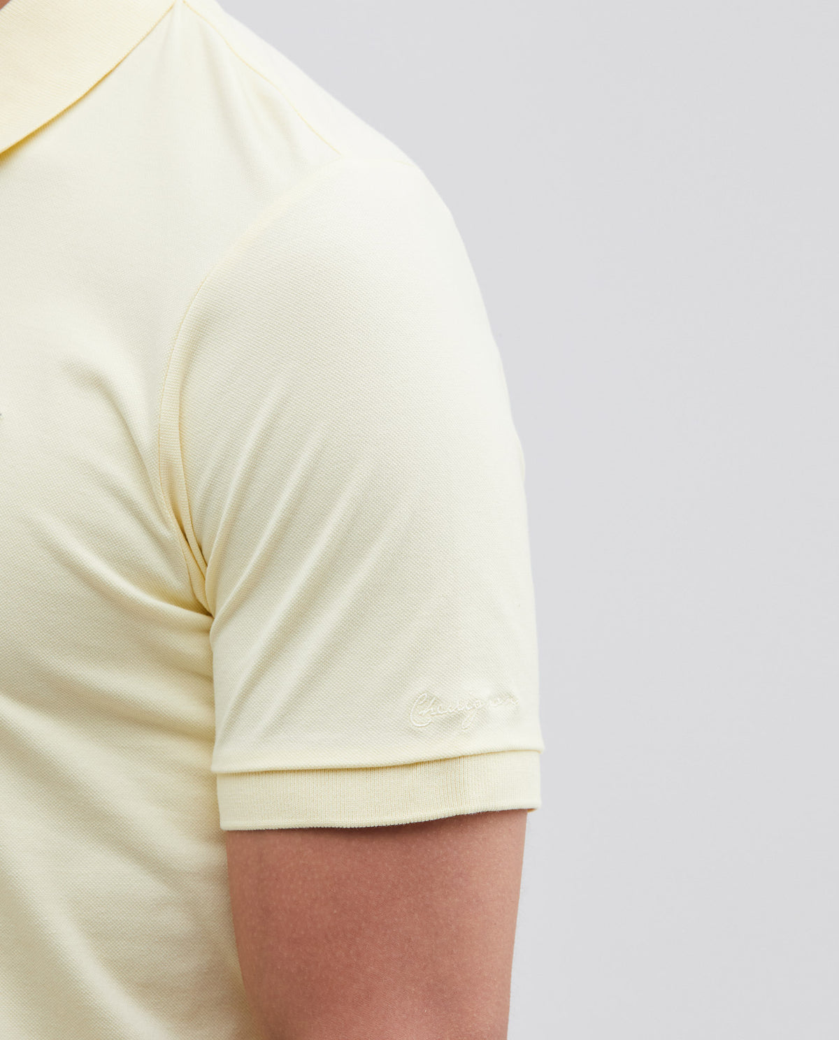 Men´s Slim Fit Polo - Yellow 63_601G001_AMA120717_5