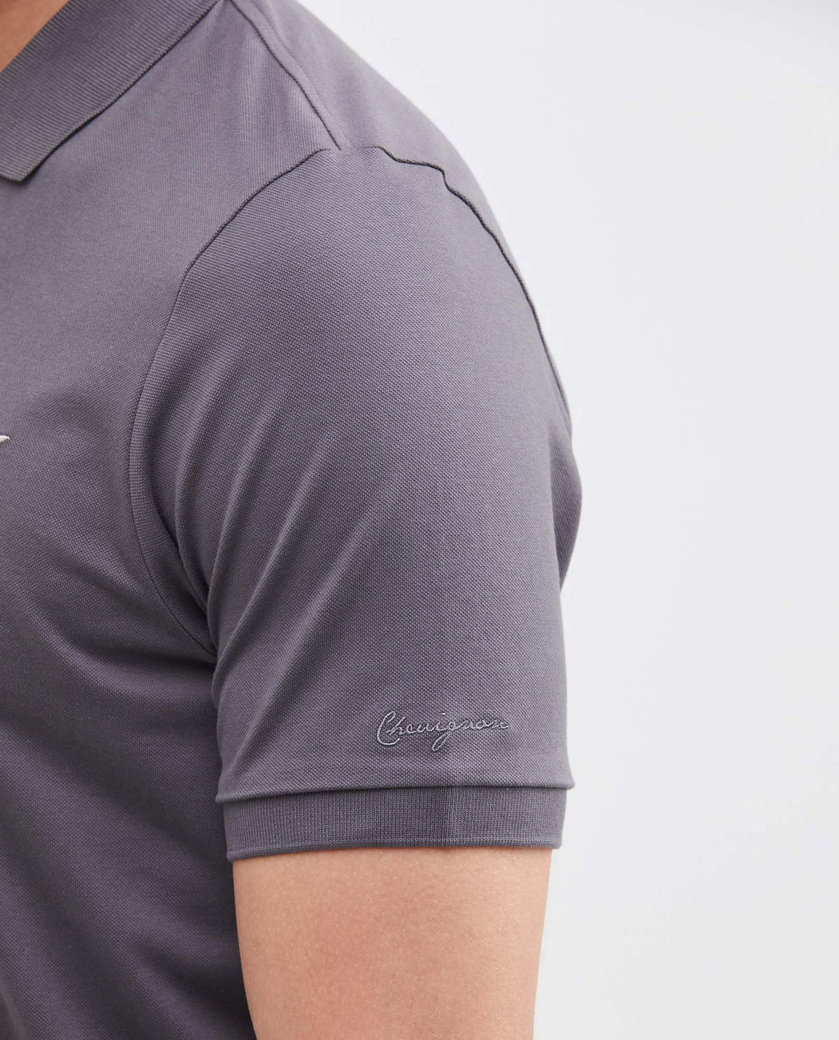 Men´s Slim Fit Polo - Gray 63_601G001_GRI190201_5