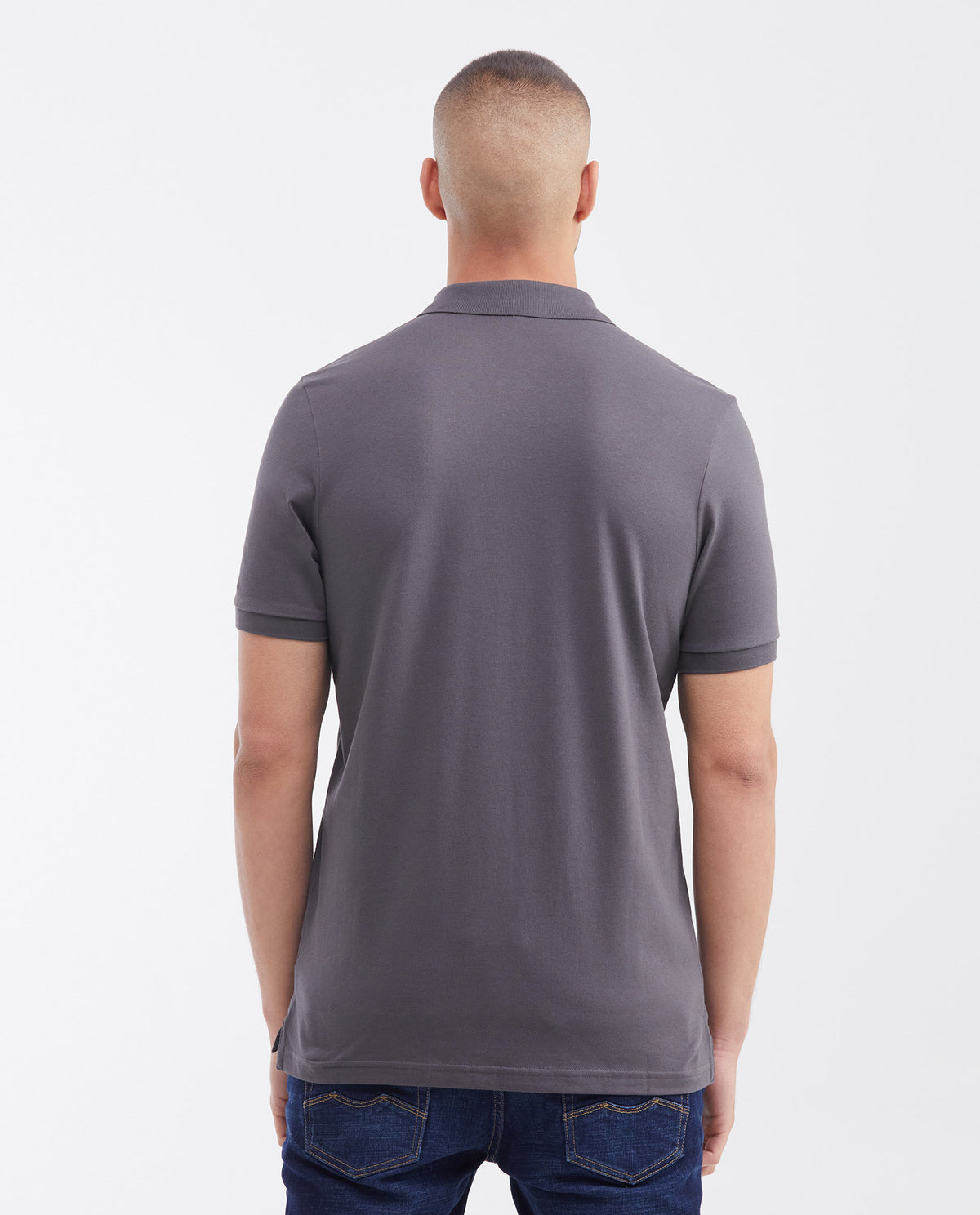 Men´s Slim Fit Polo - Gray 63_601G001_GRI190201_6