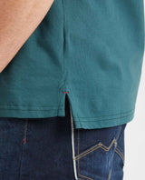 Slim Fit Neru Collar Polo Shirt for Men - Green 601G002 - 3