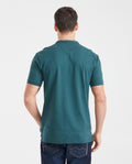 Slim Fit Neru Collar Polo Shirt for Men - Green 601G002 - 4