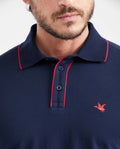 Men's Slim Fit Polo Shirt - Blue 601G006 - 2