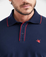 Men's Slim Fit Polo Shirt - Blue 601G006 - 2