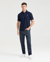 Men's Classic Fit Polo Shirt - Blue 601G007 - 5
