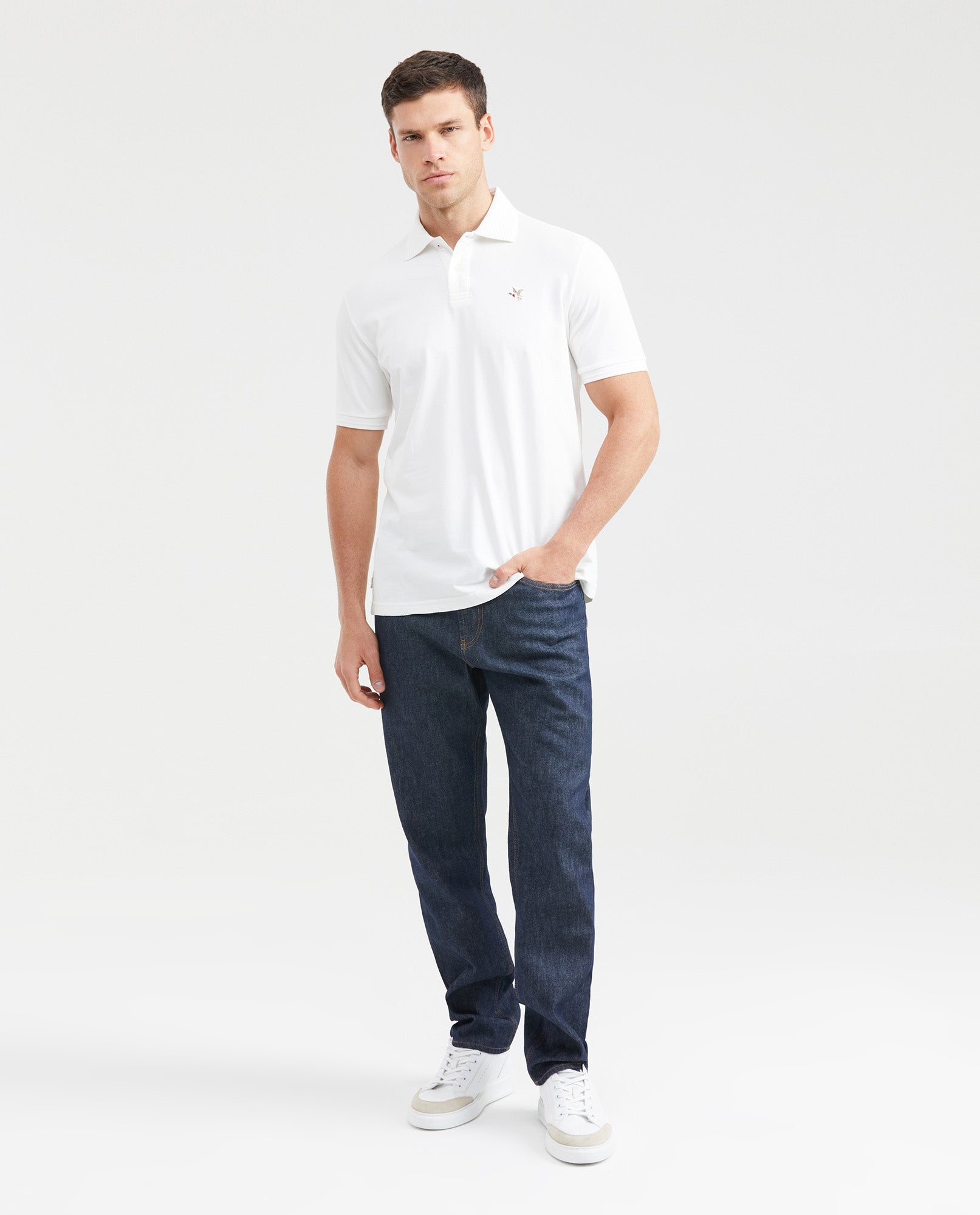 Men's Classic Fit Polo Shirt - Raw 601G007 - 5