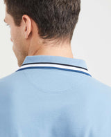 Men's Classic Fit Polo Shirt - Blue 601G010 - 4
