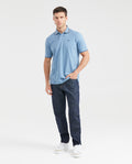 Men's Classic Fit Polo Shirt - Blue 601G010 - 5