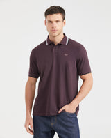 Men's Classic Fit Polo Shirt - Purple 601G010 - 1