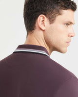 Men's Classic Fit Polo Shirt - Purple 601G010 - 4