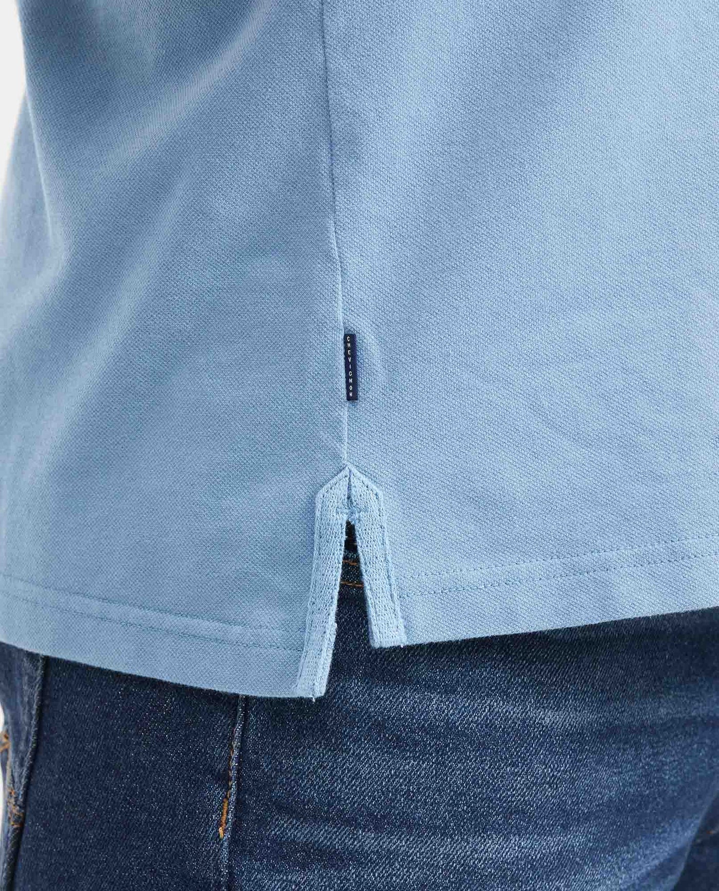 Men's Regular Fit Polo in Cotton Stretch Blend - 3
