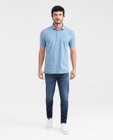 Men's Regular Fit Polo in Cotton Stretch Blend - 6