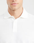 Men's Slim Fit Polo Simulated Knit Textured in Cotton-Polyester Blend - 2