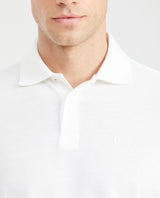 Men's Slim Fit Polo Simulated Knit Textured in Cotton-Polyester Blend - 2