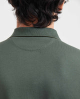 Men's Slim Fit Polo Textured in Cotton Piqué - 4
