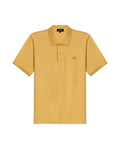 Mens Polo Slim Fit Short Sleeve Cotton Lycra Vibrant Embroidered Duck Cursive Sleeve Logo - Beige 63_601H001_BEI151132_3