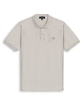 Mens Polo Slim Fit Short Sleeve Cotton Lycra Vibrant Embroidered Duck Cursive Sleeve Logo - Raw 63_601H001_CRU144500_3