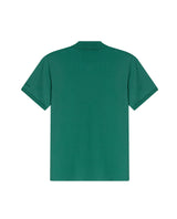 Mens Polo Slim Fit Short Sleeve Cotton Lycra Vibrant Embroidered Duck Cursive Sleeve Logo - Green 63_601H001_VER185718_5