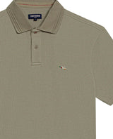 Mens Polo Slim Fit Short Sleeve Waffle Texture Cotton Polyester Vibrant Embroidered Duck - Green 63_601H005_VER170619_3