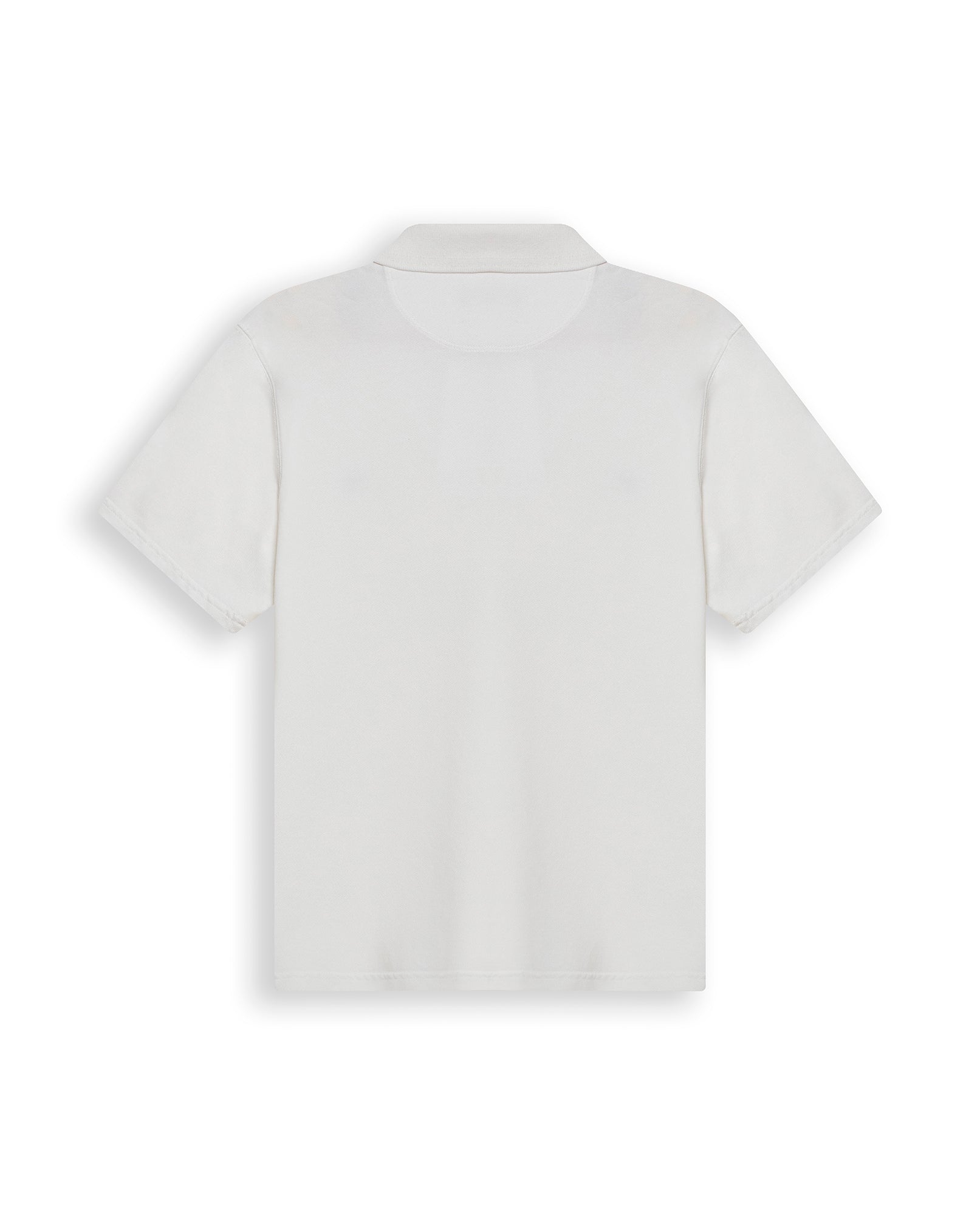 Mens Polo Shirt Classic Fit Short Sleeve Diagonal Piqué Cotton Polyester Embroidered Duck - Raw 63_601H014_CRU110606_5